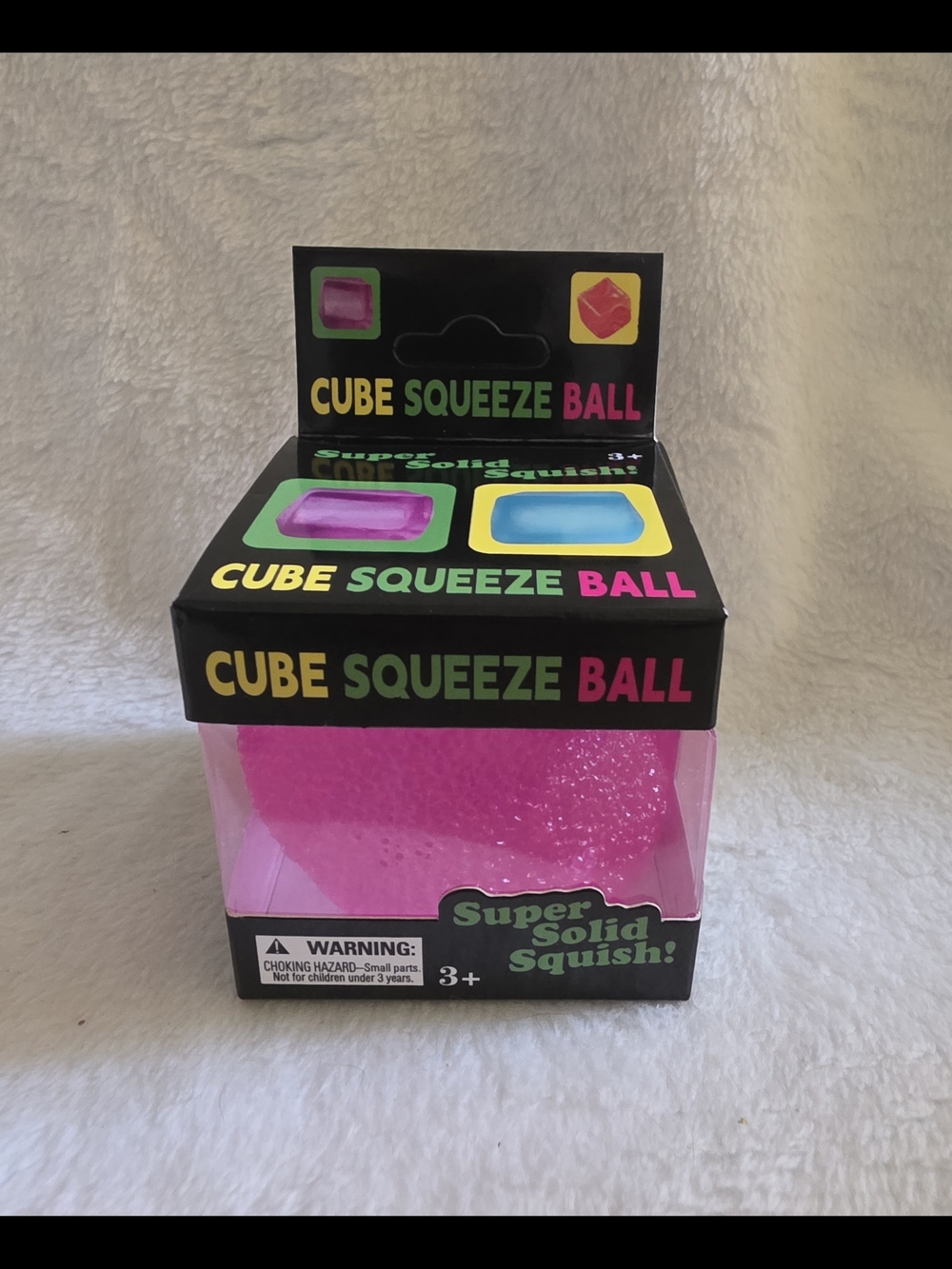 NEEDOH "Cube Squeeze Ball" Super Solid Squish